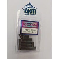 Copper crimp 450-600lb 16pce