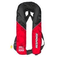 RESPONSE INFLATABLE LIFEJACKET 150N RED/BLACK - MANUAL