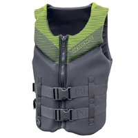 RESPONSE NEOPRENE LIFE JACKET LEVEL 50S LARGE ADULT 60KG+ BLACK/GREEN