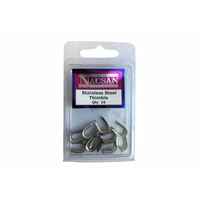 S/S Thimble 400lb 10pce