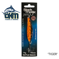 Black Magic Rattle Snack Lure 14 gram Tiger