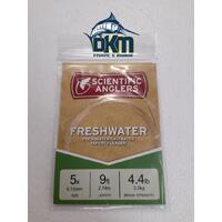 S.A. F/W Tapered Leader 9' (5X) 4.8lb