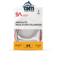 S.A. Absolute Tapered Leader Indicator 12' (4X)  7.4lb