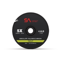 S.A. Absolute FC Tippet Trout 30m (5X)  4.6lb