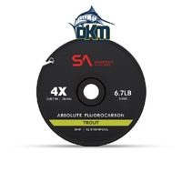 S.A. Absolute FC Tippet Trout 30m (4X)  6.7lb