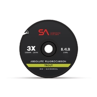 S.A. Absolute FC Tippet Trout 30m (3X)  8.4lb