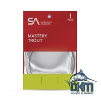 S.A. Mastery Trout Leader 12' 6X 1-Pack