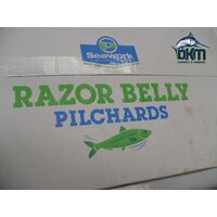 Razorbelly Pilchards 14-16/kg F/F 5kg