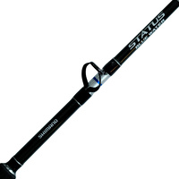 SHIMANO STATUS BLUEWATER 5'6" 24/37KG B/BUTT ROLLER TIP 2PCE GAME ROD