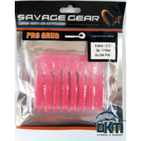 Savage Gear LB Pro Grub 6.5cm 2g Glow Pink Pk8