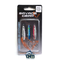 SAVAGE JIG LRF PSYCHO SPRAT KIT 10GM ZEBRA MIX