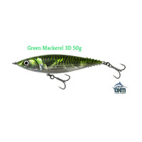 Savage Salt 3D Green Mackerel Mack Stick 13cm 50g Lure