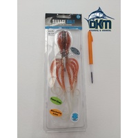 Savage 3D Octopus 22cm 300gm 1pc Brown Glow