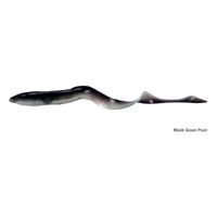 SAVAGE CAST/SPIN REAL EEL 2PK LOOSE BODY 20CM BLACK GREEN PEARL