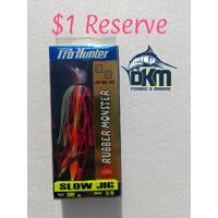 Pro Hunter Rubber Monster 30g Slow Jig Blood Mary