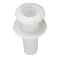 1.1/8" White Skin Fitting