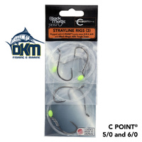 Black Magic C Point Strayline Rig 5/0 & 6/0 Hooks