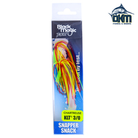 Black Magic Snapper Snack 5/0 Chartreuse