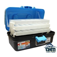 Three Tray Tackle Box - Blue
