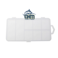 Nacsan Plastic 8 Compartment Tackle Box 175x90x30mm