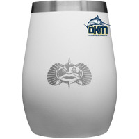 TOADFISH NON-TIPPING 10OZ WINE TUMBLER WHITE