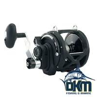 Tica Oxean 50TS 2 Speed Game Reel Spooled with 1000m 24kg IGFA mono