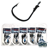 Trokar Hooks TK130 Flippin, Softbait 3/0 Pack of 4