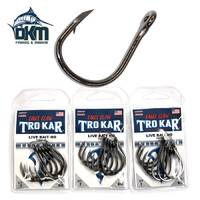 Trokar Hooks TK8 Extreme Live Bait Non Offset 6/0 Pack of 9