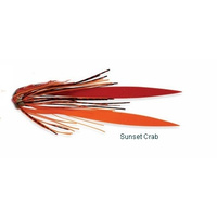 SHIMANO LUCANUS JIG SKIRT SUNSET CRAB