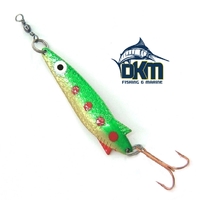 Kilwell NZ Toby 10G Green Gold Treble Hook Rigged