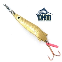 Kilwell NZ Toby 10G Gold Treble Hook Rigged
