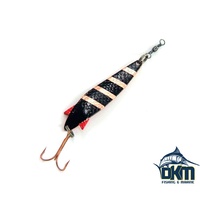 Kilwell NZ Toby 10G Copper Zebra Treble Hook Rigged