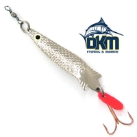 Kilwell NZ Toby 10G Silver Treble Hook Rigged
