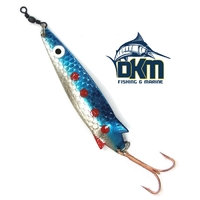 Kilwell NZ Toby 12G Silver Blue Treble Hook Rigged