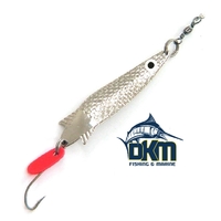 Kilwell NZ Toby 12G Silver Single Hook Rigged