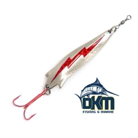 Kilwell NZ Toby 20G Red Lightning Treble Hook Rigged