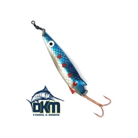 Kilwell NZ Toby 20G Silver Blue Treble Hook Rigged