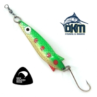 Kilwell NZ Toby 7G Green Gold Single Hook Rigged