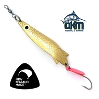 Kilwell NZ Toby 7G Gold Treble Hook Rigged