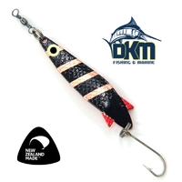 Kilwell NZ Toby 7G Copper Zebra Single Hook Rigged
