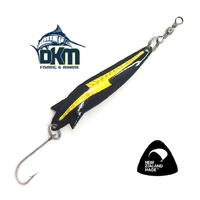 Kilwell NZ Toby Flash 12G Zebra Gold Single Hook Rigged