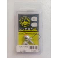 TT LURES DEMON Z #1H PEARL 1/6OZ PK 3