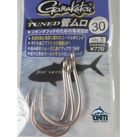 Gamakatsu Tuned Jigging Hooks Size 30 Pk 3