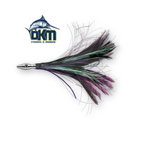 WILLIAMSON FLASH FTHR RIG 4"BLKPRPL FFR04BLKPRPL