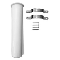 Premium Side Mount Rod Holder - White