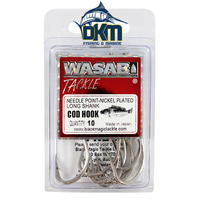 Wasabi Cod Hooks Economy 7/0 Pack of 10