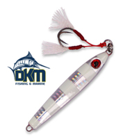 OCEAN ANGLER WEASEL MICRO JIG SILVER/LUMO 25G