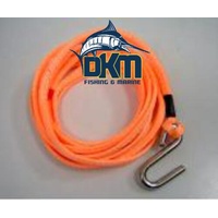 9m Orange Winch Rope with S Hook