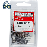 Wasabi Suicide 2/0 PK30 Hooks