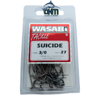 Wasabi Suicide Black 3/0 Hook Medium Pk27